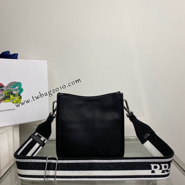 Prada專櫃新款休閒女士單肩包 1BH191 普拉達皮革迷你單肩包 csp1130